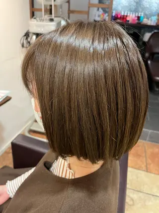 ミディアム カラー Porte所属・疋田(ひきた)真由 🐶東京/都立大学のヘアスタイル