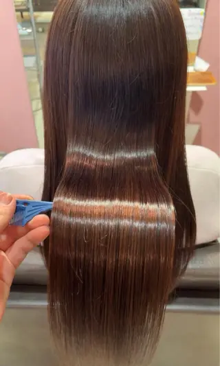 ロング ekolu所属・髪質改善･縮毛矯正 特化･ユウシンのヘアスタイル