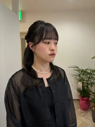 ヘアアレンジ yukari🌷名駅 ＊大人かわいい艶髪のヘアスタイル