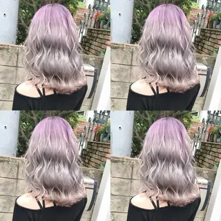 セミロング カラー ヘアアレンジ ブリーチ/ヘアケア 🪞TAKUMA🪞のヘアスタイル