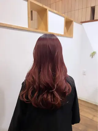 ロング 堀井 彩加のヘアスタイル
