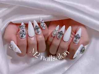 ネイル 長さだし専門店 M2　rikaのネイルデザイン