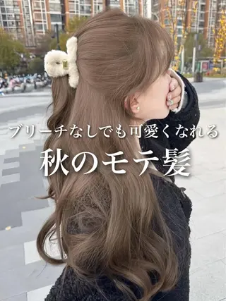 カラー 映える顔まわり/前髪 特化 💗 ユキマのヘアスタイル