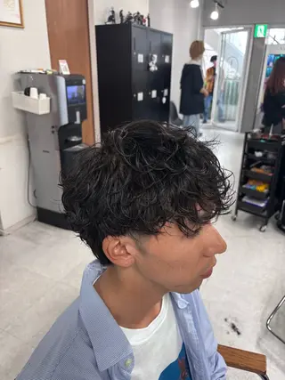 パーマ メンズ 美容研究所 🇰🇷yutoのヘアスタイル