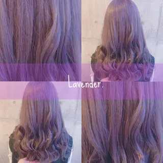 ロング カラー ヘアアレンジ 💕ブリーチ/ヘアメ 🎀YUUKAのヘアスタイル