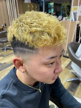 ショート メンズ 山際勇策 /岐阜美容師のヘアスタイル