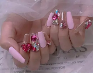 ネイル 長さだし専門店 M2　rikaのネイルデザイン