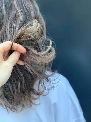 セミロング カラー 🌿nudeカラー/ レイヤー/藤原🌿のヘアスタイル