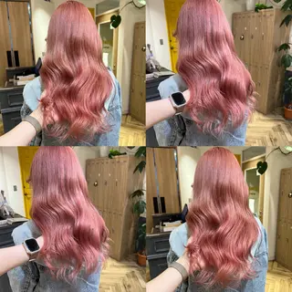 ロング 艶カラー/韓国顔周り 🎀mamiのヘアスタイル