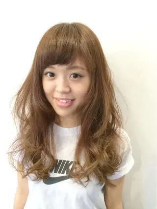 ロング 横井伴典　矢場町 メンズパーマ/カットのヘアスタイル