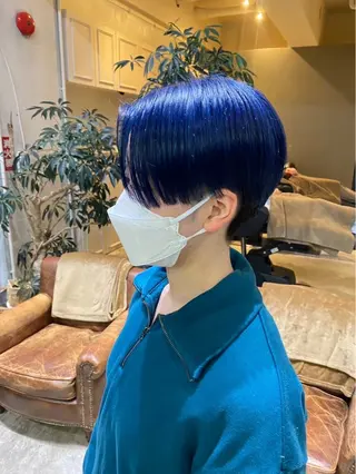 ショート カラー 🔥髪質改善×似合せ 🔥【天神美容室】のヘアスタイル