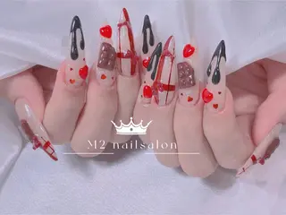ネイル 長さだし専門店 M2 rikaのネイルデザイン