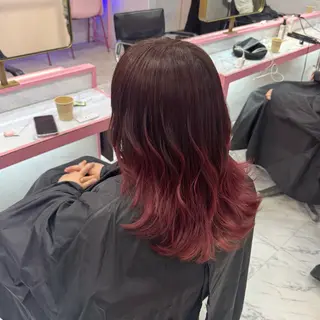 ミディアム カラー 高発色/デザイン ☀️toku☀️のヘアスタイル