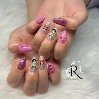 ネイル 美フォルム✨ CRG　RURIのネイルデザイン