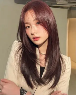 マツエク・マツパ 新宿 似合わせカラー HINAのヘアスタイル