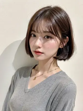 ショート 新規限定カット無料 クーポン有り【桂口】のヘアスタイル