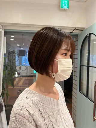 ショート MYA 🤍kanaのヘアスタイル
