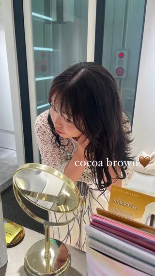 セミロング カラー ParveMix /石田 佳澄🩶のヘアスタイル