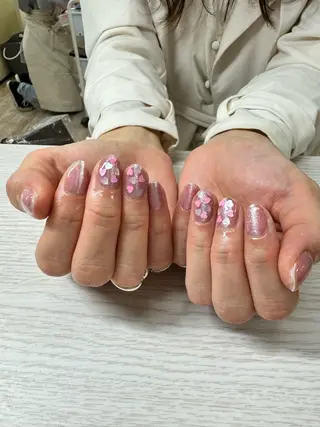 ネイル VENUSBELT 杏のネイルデザイン