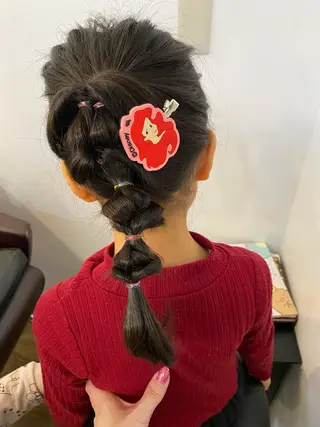 ロング キッズ m walk(エム ウォーク)所属・m walk エム ウォークのヘアスタイル