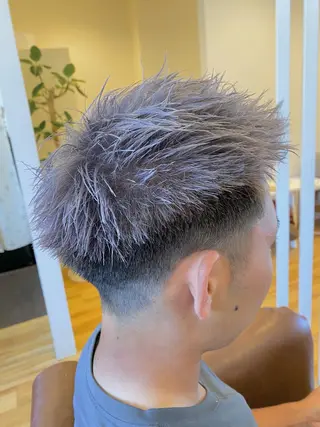 ショート カラー メンズ Design Color🐰アユミのヘアスタイル