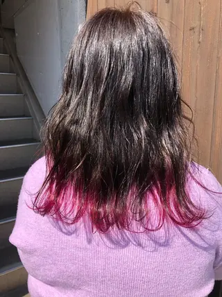 セミロング 國次 夕貴のヘアスタイル