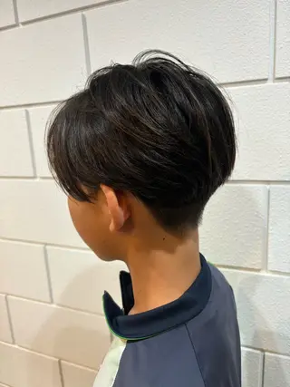 ショート メンズ 伊藤 那月のヘアスタイル