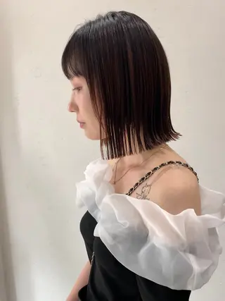 ミディアム ✨コテ巻き風パーマ ✨川合佑哉のヘアスタイル