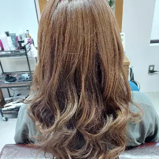 ロング ヘアアレンジ カラー ROSSO 春日部店のヘアスタイル