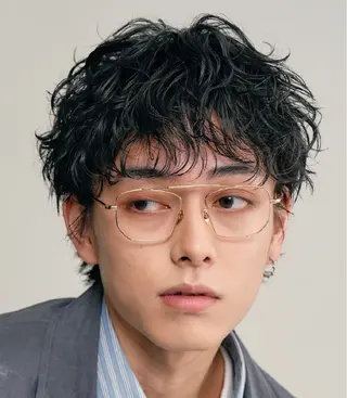 パーマ メンズ 仙台フェザーパーマ/ fifth/遠藤楓雅のヘアスタイル