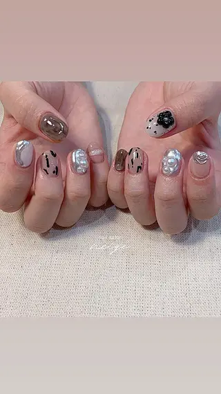 ネイル mana ☾のネイルデザイン