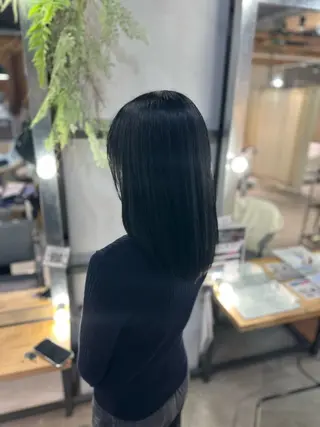 ミディアム カラー 溜 一太のヘアスタイル