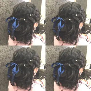 ミディアム ヘアアレンジ 🌷MAYU 🌷のヘアスタイル