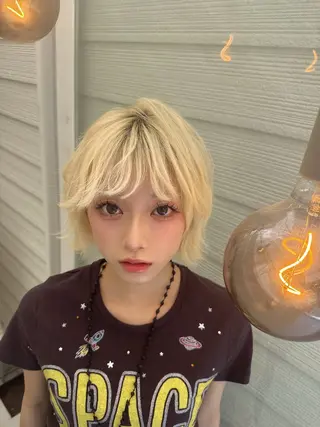 ショート カラー 💎透明感カラー特化 💎TAISEIのヘアスタイル