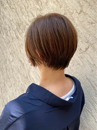 ショート 艶髪カラー✨ デジタルパーマ✨植松のヘアスタイル