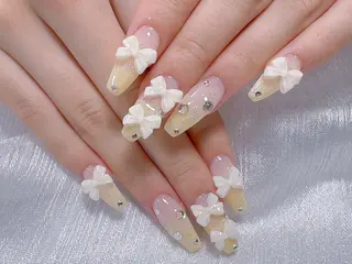 ネイル 🎀鈴音🎀 ワンホンネイルのネイルデザイン