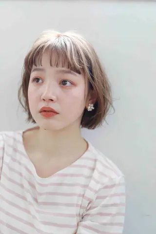 ショート カラー パーマ 【ヘアケア特化型】 newi天王寺のヘアスタイル