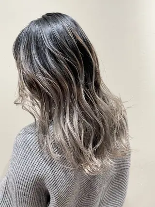 ロング カラー カラーなら川嶋宏旭✨ salonLEPIAのヘアスタイル