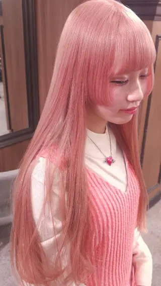 ロング カラー bloc japon所属・久保田 淳のヘアスタイル