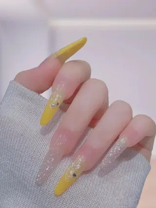 ネイル AND Nail 長さだし専門店のネイルデザイン