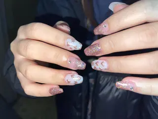 ネイル na🎀🎀na ちゅるちゅるのネイルデザイン