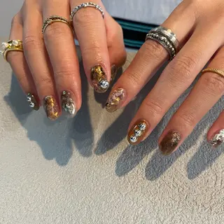 ネイル Allure小山店 アミのネイルデザイン