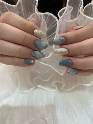 ネイル るか/透明感 カラー/アレンジのヘアスタイル