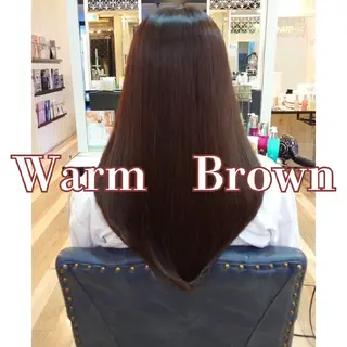 ミディアム カラー Russo(ルッソ)所属・こにし/蒲生四丁目 /髪質改善/スパのヘアスタイル