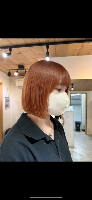 ショート カラー 韓国/ハイトーン/ ボブ🎀MIKU🎀のヘアスタイル