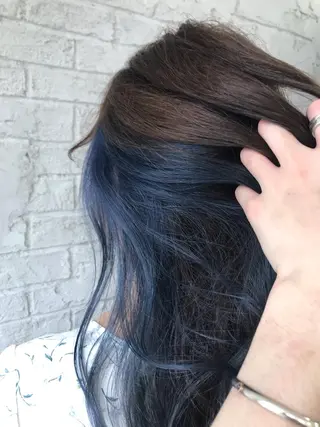 ミディアム 🇺🇸ハイライト特 化美容師🇺🇸漆沢のヘアスタイル