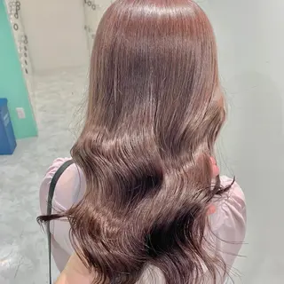 ロング カラー ベージュカラー💖 やすひろのヘアスタイル