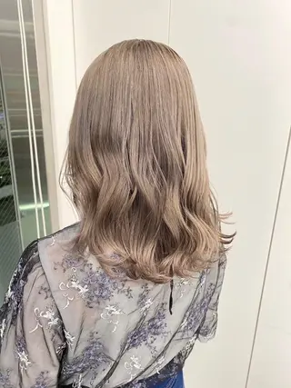 カラー 💕愛され透明感ヘア 💕横浜UNITEDのヘアスタイル