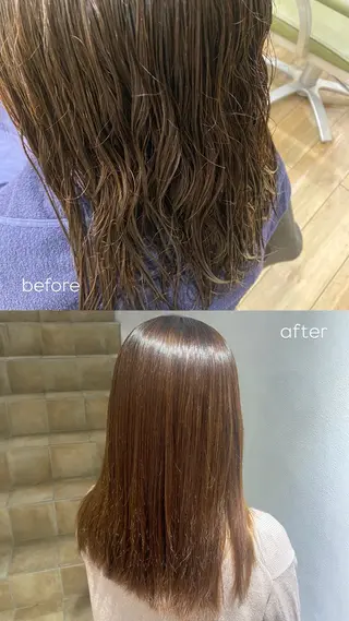 セミロング BUZZ 自由が丘所属・niimi rimuのヘアスタイル