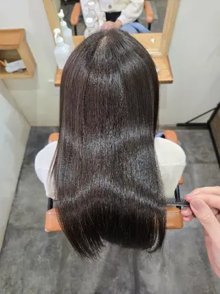 ミディアム ️🩵美髪矯正 みおのヘアスタイル